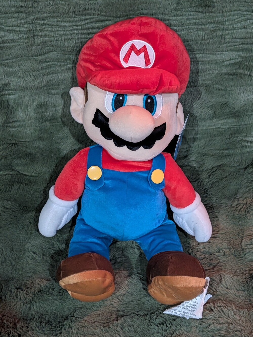 Brand New Nintendo Super Mario 22" Plush Stuffed Animal Pillow Collectible Toy